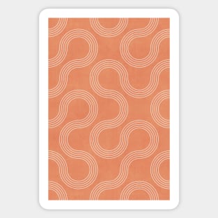 My Favorite Geometric Patterns No.32 - Coral Sticker